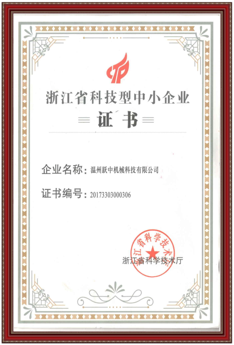 浙江省科技型中小企业